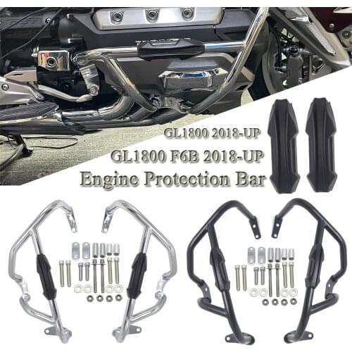 Motorcycle Engine Guard Crash Bar Bars Bumper Protector For HONDA Gold Wing 1800 GL1800 F6C Goldwing GL-1800 2018 2019 2020
