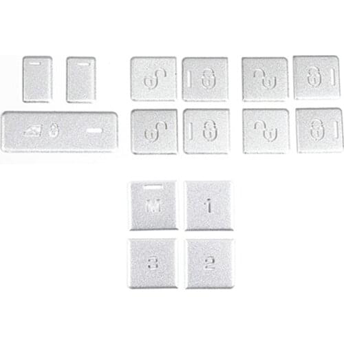 15Pcs Door Window Switch Button Cover Trim for Land Rover Range Rover Sport 2014-2017