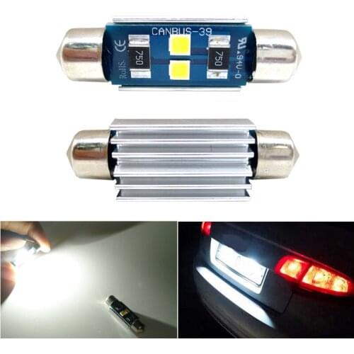 2x Led C5w Lamp Smd 3030 Canbus Car Interior Lights For Toyota RAV4 1996-2020 Light Bulbs On Carslicense Plate Light Signal Lamp