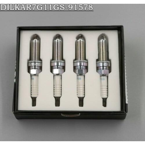 4PCS/SET iridium&platinum Engine spark plug for Honda CRV Odyssey ELYSION SPIRIOR DILKAR7G11GS-91578 (MUST TELL CAR VIN)