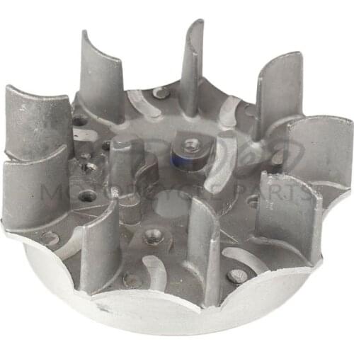 47cc 49cc Pull Starter Flywheel For Engine Pocket Bike Chinese Minimoto Mini Moto Kids Dirt Quad ATV Crosser