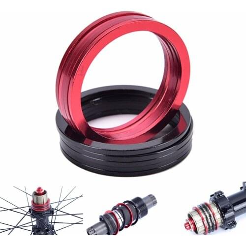 5Pcs Mountain Bikes Flywheel Washer Bottom Bracket Center Axis MTB Alluminium Alloy Bicycle Hub Spacer Gasket Spacer 2mm