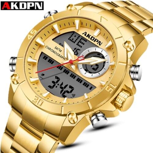 AKDPN Mens Waterproof Watch