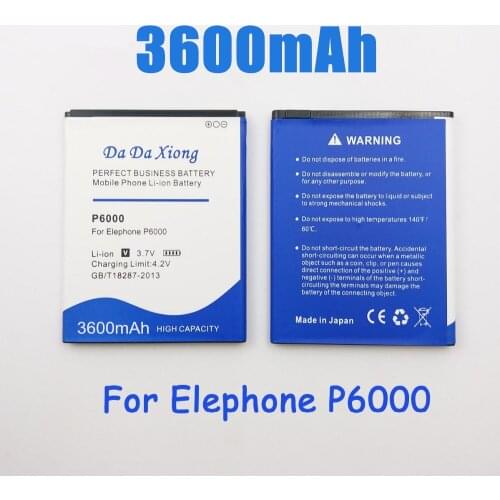 3600mAh Elephone P6000 Battery for elephone p6000 / elephone p6000 pro