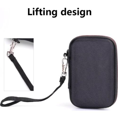L38D Storage Bag Carrying Box Case Organizer Cover Pouch Hard Shell Shockproof Travel for samsung T1 T3 T5 Portable 250GB 500GB