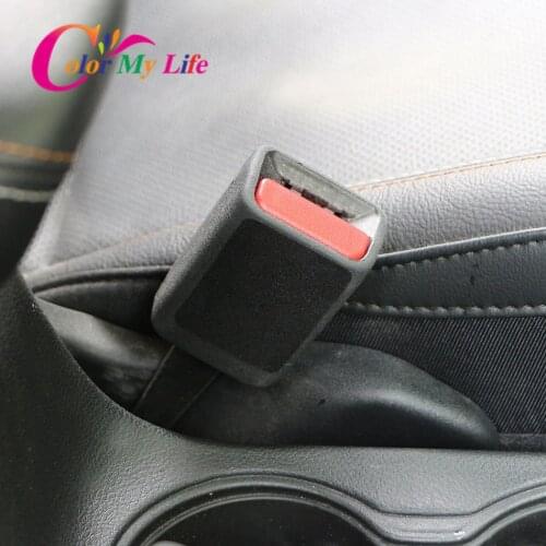 For Great Wall Haval Hover H3 H5 H6 H7 H9 H8 Geely Borui Coolray 2Pcs Car Safety Belt Buckle Anti-collision Anti Noise Stickers