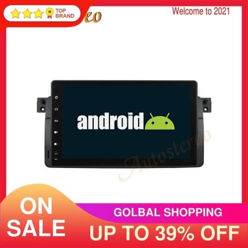 DSP 4GB Android 9.0 Car GPS Navigation For E46 1998-2005 M3 1998-2005 Auto Headunit Multimedia Player Radio Tape Recorder NO DVD