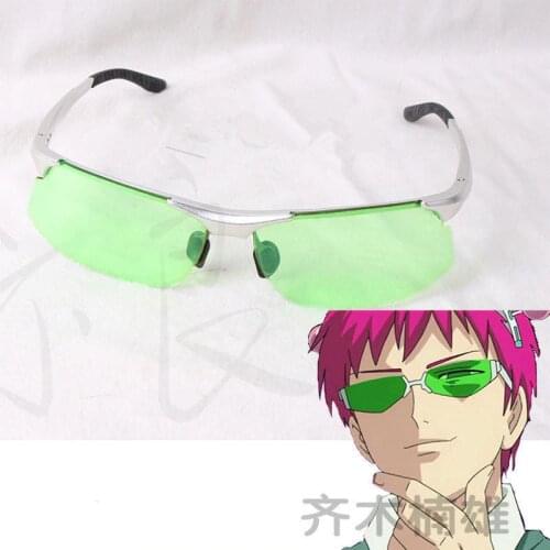HOT Anime Saiki Kusuo no sai-nan The Disastrous Life of PSI Saiki K. Cosplay Glasses Prop Hair Wigs Hair accessories