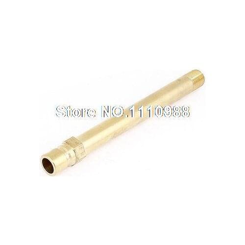 Injection Machine Brass Compression Ring Straight Coupler 5.7" Length