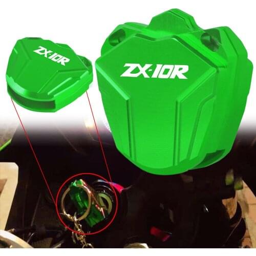 FOR KAWASAKI ZX-10R ABS (ZX1000KBF) 2011 2012 2013 2014 2015 2016 Motorcycle CNC ABS (Key Without chip) Key Case Cover Shell