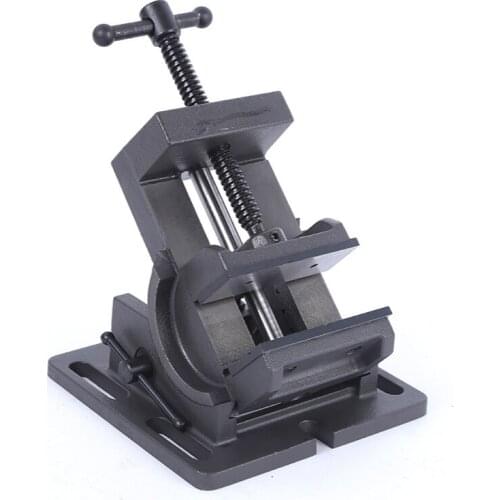 Tilting guide rod angle 3 inch 4 inch 100mm 0-90 degree tilt drill press bench vise bench drill clamp flat nose pliers