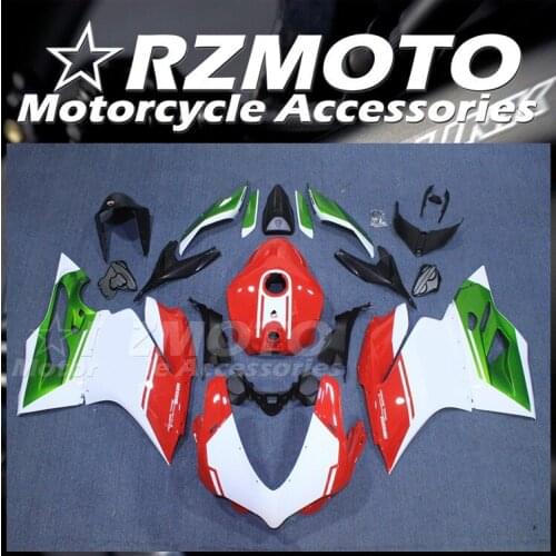 New ABS Motorcycle whole Fairings kit Fit for Ducati 959 1299 2015 2016 2017 2018 Panigale 15 16 17 18 Custom Red white