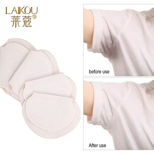 LAIKOU Brand Underarm Sweat Pads Summer Underarm Deodorants Stickers Dress Clothing Shield Sweat Perspiration Pads que Woman