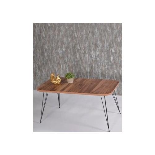 Modern coffee table in the Middle Wire Foot Walnut Kr coffee tables table basse furniture living room table