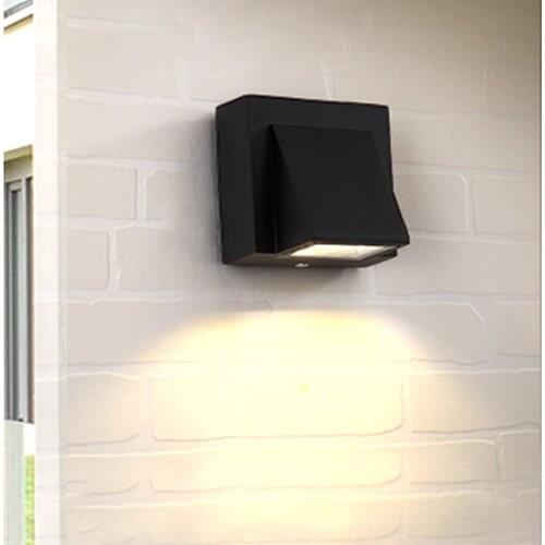 Thrisdar 3W 5W Single Head Outdoor Waterproof LED Wall Lamp Outdoor Garden Fence Villa Aisle Corridor Porch Wall Light
