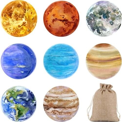 Unique Moon Wooden Jigsaw Puzzle Earth Mars Adults Puzzle Wood DIY Crafts Gifts Wooden Puzzle Games For Kids Educational Toys