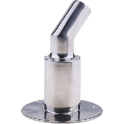 Boat Thru Hull Plumbing Marine Stainless Steel 90 Degrees Thru Hull Plumbing Fitting Hardware For 7/8' 22mm ID Hose Pipe Tube