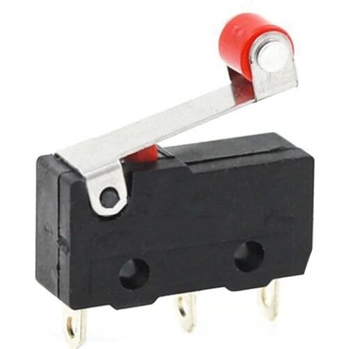 10pcs New Micro Roller Lever Arm Normally Open Close Limit Switch KW12-3 KW11-N