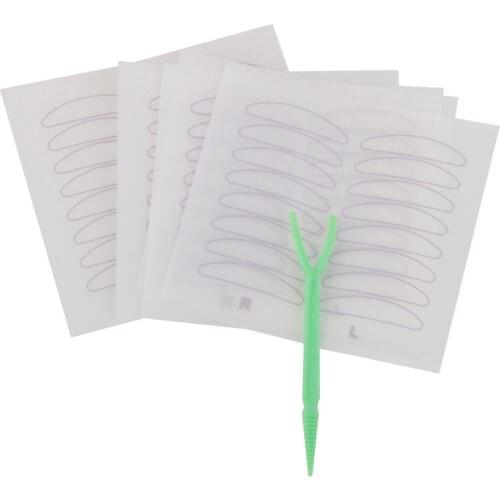 40 Pairs Invisible Waterproof Eyelid Eyeliner Stickers Tapes Strips
