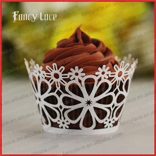 60PCS Wholesale Birthday Cake Paper Wrappers,Lovely Cupcake Liners Festival Happy Birthday Christmas Carnival Party Decorations