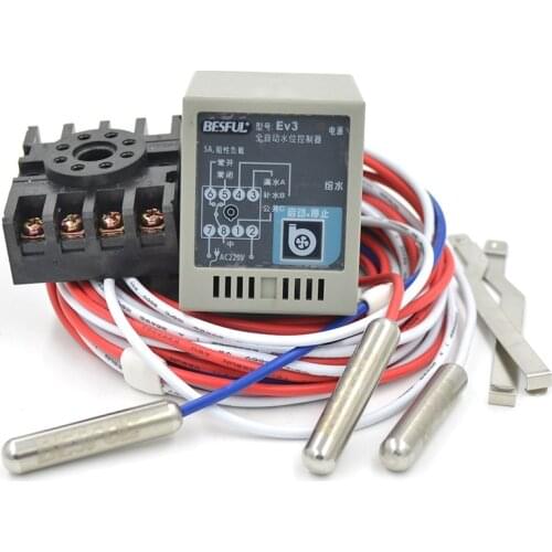 Automatic water level controller 220V liquid level controller relay pump switch water tower tank EV3