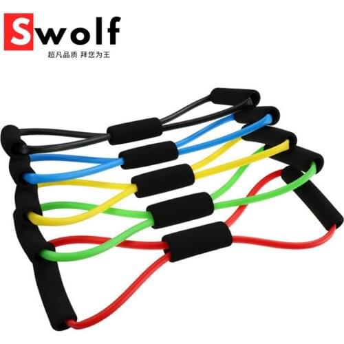 Yoga Resistance Bands Elastic Band Sports Exercise Puller 8-shaped Chest Expander for Body Building Home Gym Fitness Equipment