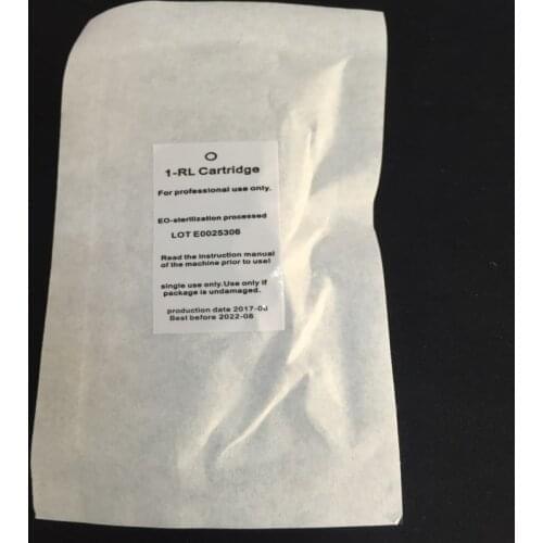 50pcs/lot 1/2/3/5RL3/5/7F Disposable Sterilized Permanent Makeup Cartridge Needles Tips For Eyebrow Lip Agulha EasyClick