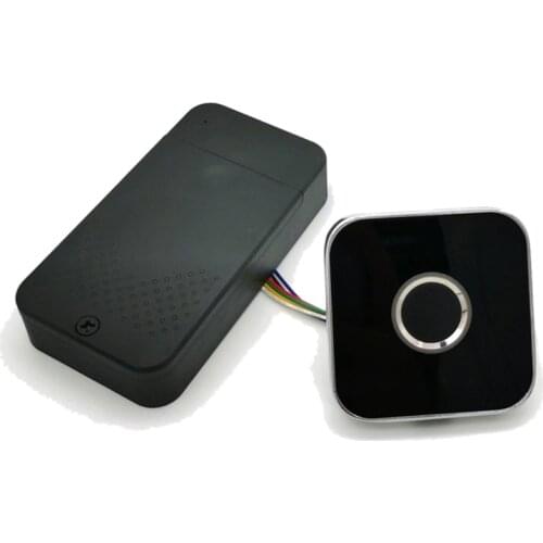 K236-A+R502-AW DC6V 4XAAA Battery Case With Fingerprint Control Board Admin/User Fingerprint For Access Control System