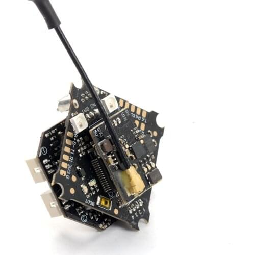 2S F4 FC Brushless Flight Controller ESC OSD Smart Audio (No RX) with XT30 Cable for 2S Brushless Whoop Drone Beta75X TinyFrog75
