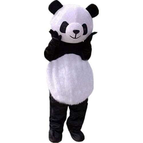 Zoo Giant Panda Cartoon Doll Costume Childrens Day Mascot Animal Stage Performance Costume