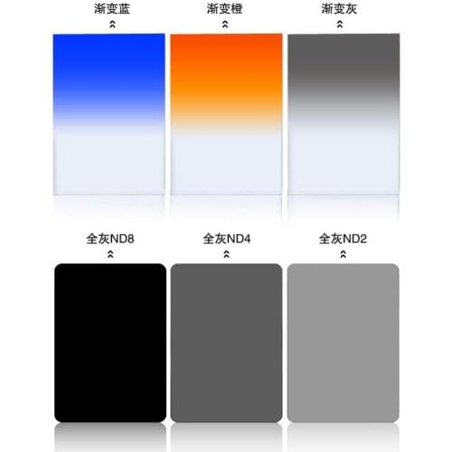 Camera Filters Grad GND8 ND4 ND2 Z Series 100x150mm Soft Square Filter Graduated Neutral Density for Lee and Cokin Z-Pro Holder
