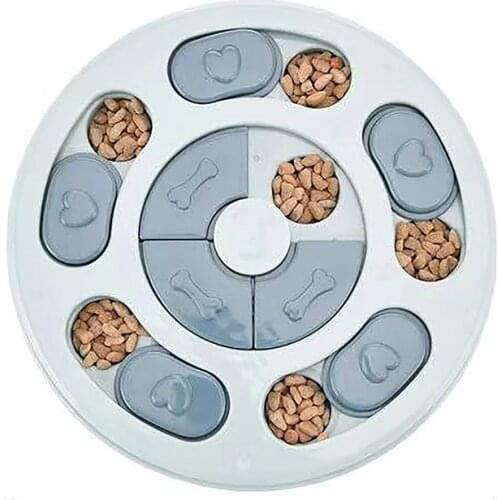 Pet Bowl Pet Supplies Dog Turntable Eating Anti-Choke Slow Food Dog Bowl Cat Food Tray Pet Accessories cat bowl dog feeder