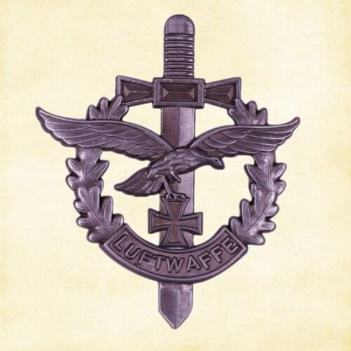 German Luftwaffe Iron Cross Air Force Eagle Military Pin Badge
