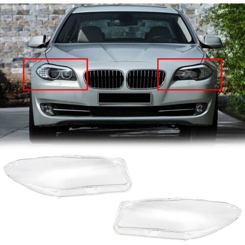 Topteng Headlight Lens Plastic Shell Cover Fits For BMW F10/18 520 523 525 535 530 2010-2014
