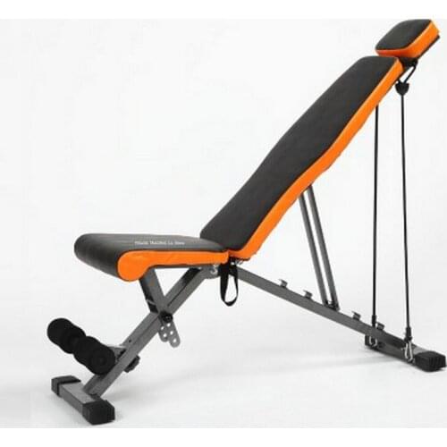 Professional Bench Press Folding Dumbbell Bench, Adjustable Bench Weight Bench Incline Decline Exercise Workout Bench