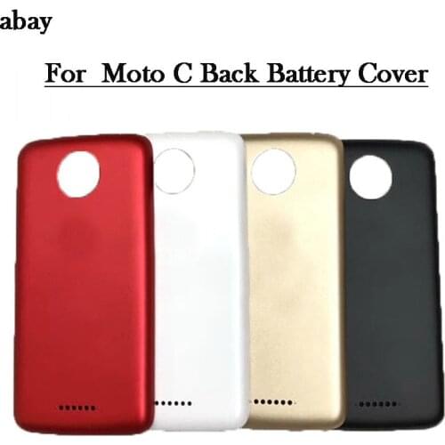 New High Qulity Battery Back Cover door back housing For Motorola MOTO C XT1754 XT1750 XT1756 Battery Cover For Motorola C