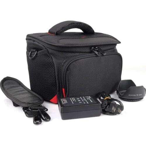 1 Camera + 1/2 Lens Camera Bag Waterproof Case For Nikon D7500 D7000 D7100 D7200 D810 D60 D90 Sony A7III Canon 5D Mark II III IV