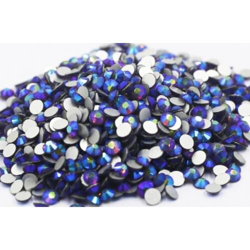 Amethyst AB SS3~SS30 Non Hotfix Rhinestone стразы Flatback Glass Stone Nail Rhinestones Diamond For DIY Nail Decorations