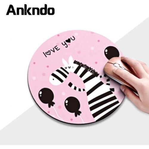 ANKNDO Mouse Pad Anime Cute Animal Cartoon Mousepad For Samsung Xiaomi Notebook Portable Mice Pad Desk Mat Laptop PC Accessories