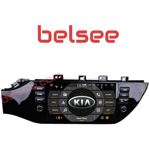 Belsee 9" Screen Android 9.0 Ram 4+64G Car Radio Head Unit GPS Multimedia Player Tape Recorder Russia for Kia Rio 4 2017 2018