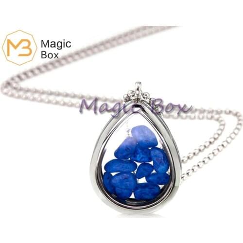 WaterDrop Shape Silver Plain Glass Floating Lockets,316L Stainless Steel Memory Living Lockets Pendants Angel tear drop locket
