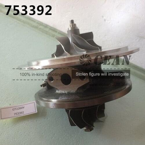Turbocharger CARTRIDGE CHRA GT2260V 753392 753392-5018S 742417-0001 11657791046 FOR BMW X5 3.0 d (E53) M57N E53 6 Zyl