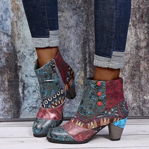 KELINAO Women's Ankle Boots