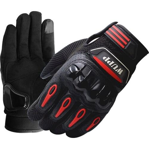 Motorcycle gloves full finger anti-slip touch screen waterproof Knight off-road vehicle motor racing cycling gloves