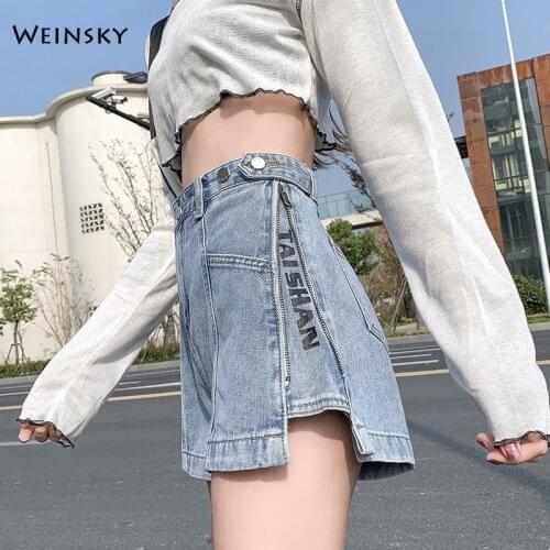 New Women Fashion Denim Shorts Summer Casual Style Ripped Jeans