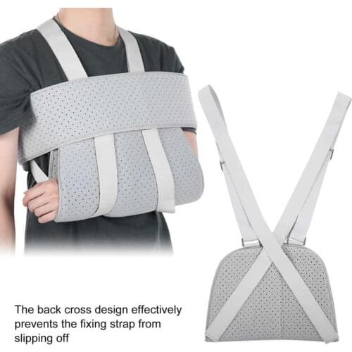Arm Support Sling Adjustable Breathable Shoulder Strap Brace Immobilizer Wrist Elbow Forearm Support Brace Strap Arm Bandage