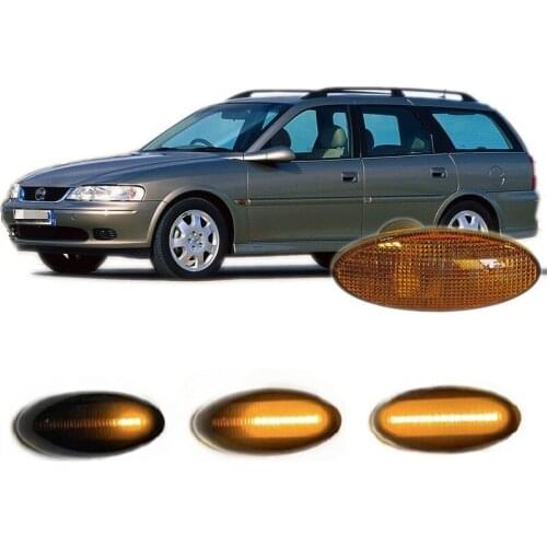 Fit for Opel Vauxhall Vectra B 31 36 38 1995 1996 1997 1998 1999 2000 2001 2002 Dynamic LED Indicator Side Marker Signal Light