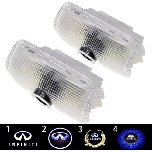 Projecteur de Logo pour Infiniti FX37, FX50, G37, G25, Q50, Q60, QX50, QX56, QX70, QX80, M25, M35, EX25, JX35
