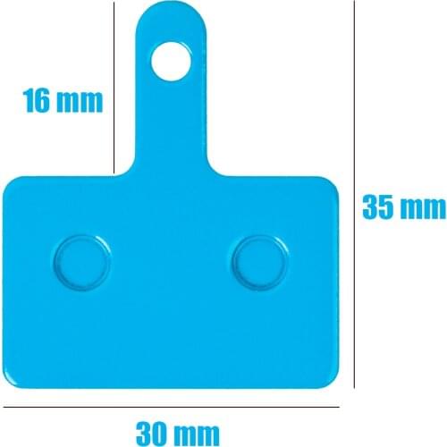 Blue Multi-Metal Ceramics B01S M375 M395 M416 M445 M446 M485 M486 MTB Road Bicycle Resin Disc Brake Pads