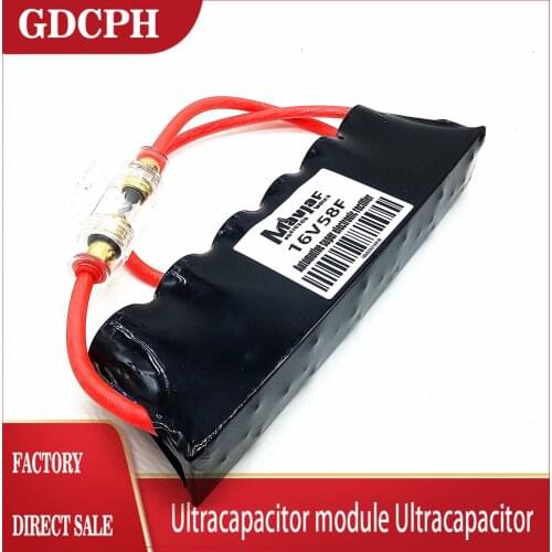 16V58F Super Capacitor Intelligent Electronic Rectifier for Automobile Fara Capacitor Starting Capacitor 83F 100F 116F 15V 12V